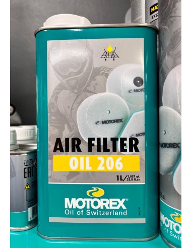 MOTOREX AIR FILTER OIL 206 1L